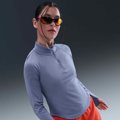 Nike Women's Tempo Flash Dri-FIT Running Top Blue