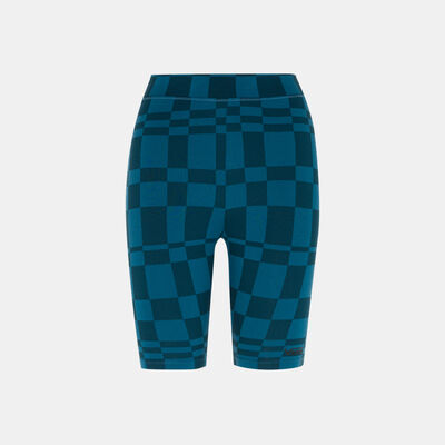 Vans Women's Flying V Printed Short Leggings Blue