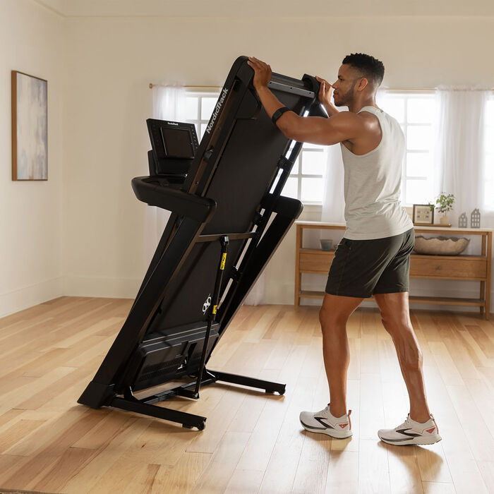 NordicTrack T Series 8 Treadmill Black image number 10