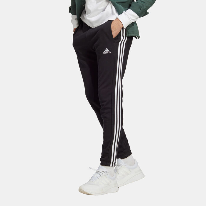adidas Men's Essentials 3-Stripes Pants Black image number 0