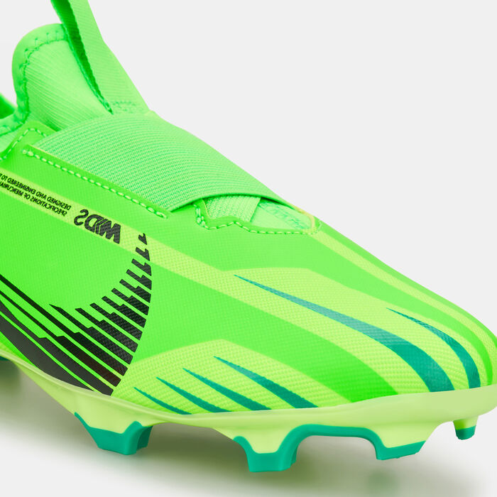 Nike Kids' CR7 Vapor 15 Academy Mercurial Dream Speed Multi-Ground Football Shoes Green image number 4