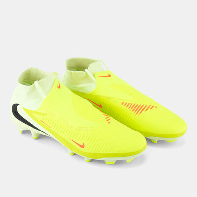 Nike Men's Phantom 6 High Pro Firm Ground Football Shoes Orange