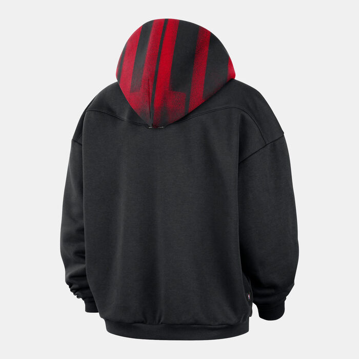 Nike Men's NBA Chicago Bulls Standard Issue Basketball Hoodie Black image number 1