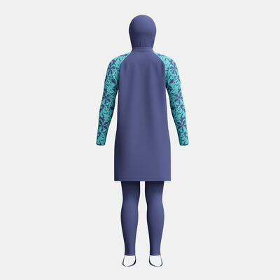 Speedo Women's Modest 3-Piece Swimming Set Purple