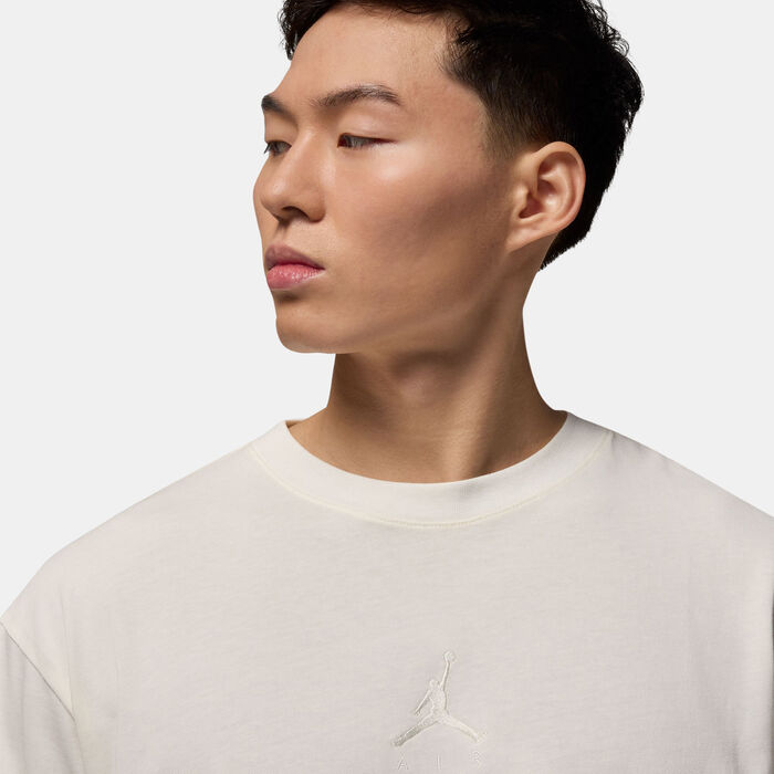 Jordan Men's Flight Essentials T-Shirt Ivory image number 3