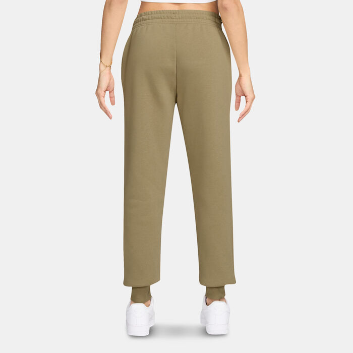 Nike Women's Sportswear Phoenix Fleece Sweatpants Brown image number 1