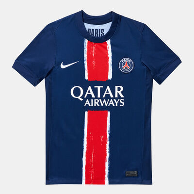 Nike Kids' Paris Saint-Germain Dri-FIT Stadium Home Replica Football Jersey - 2024/25 Blue