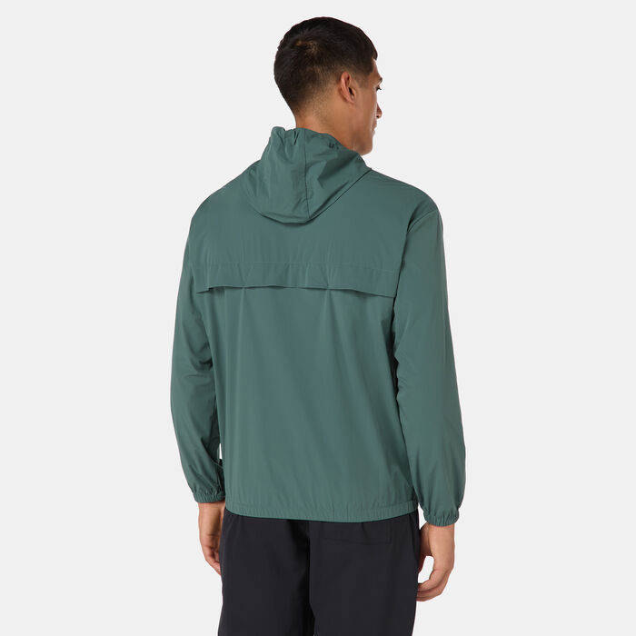 Sun and Sand Sports Men's Windbreaker Jacket Green image number 1
