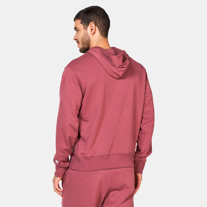 New Balance Men's Essentials Varsity Fleece Hoodie Red image number 1