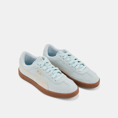 PUMA Men's Club II Era Suede Shoes Green