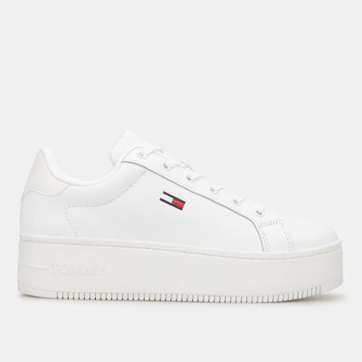 Tommy Hilfiger Women's Platform Shoes White