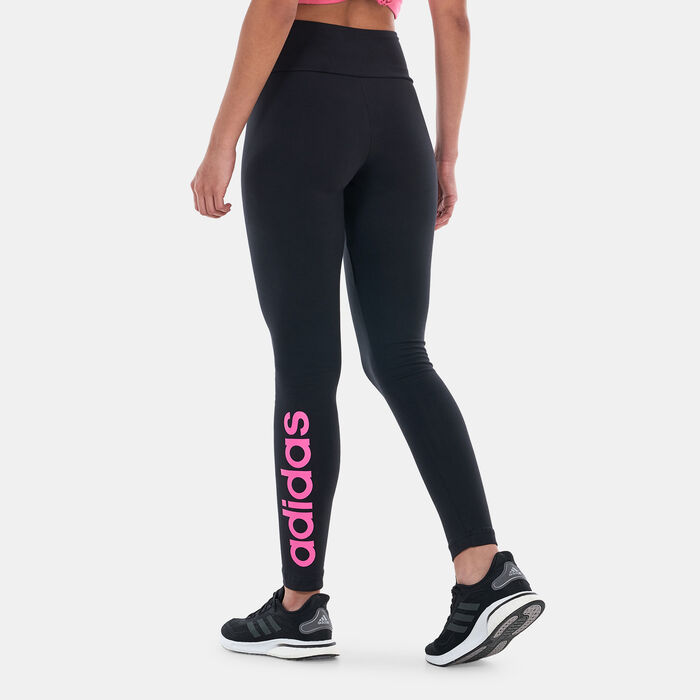 adidas Women's High-Rise Leggings Black image number 1