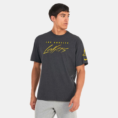 Los Angeles Lakers Jordan Courtside Max 90 T-Shirt - White - Mens