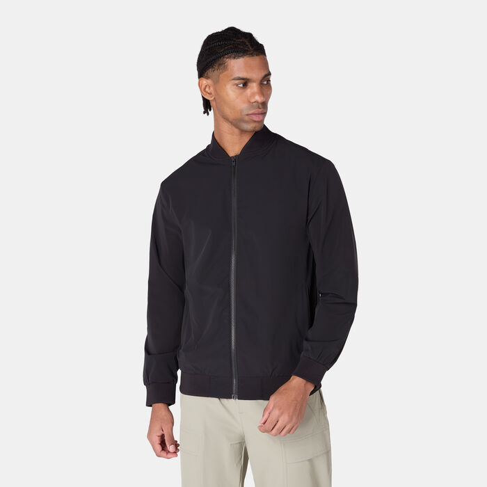 Sun and Sand Sports Men's Bomber Jacket Black image number 0