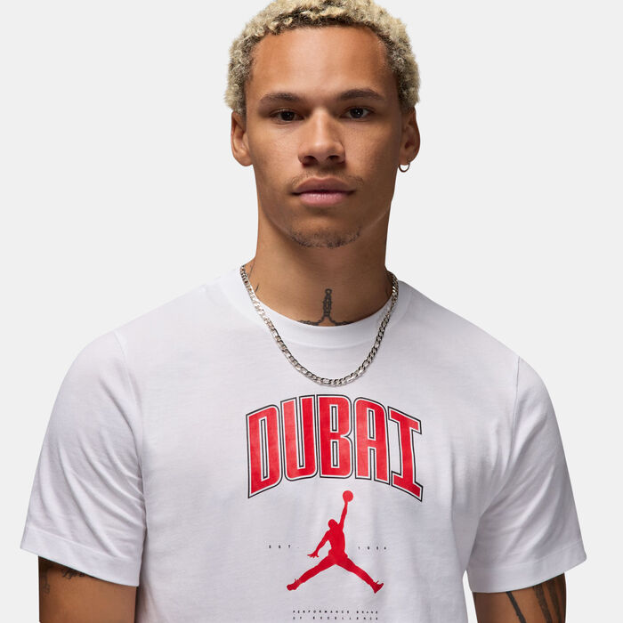 Jordan Men's Dubai T-Shirt White image number 3