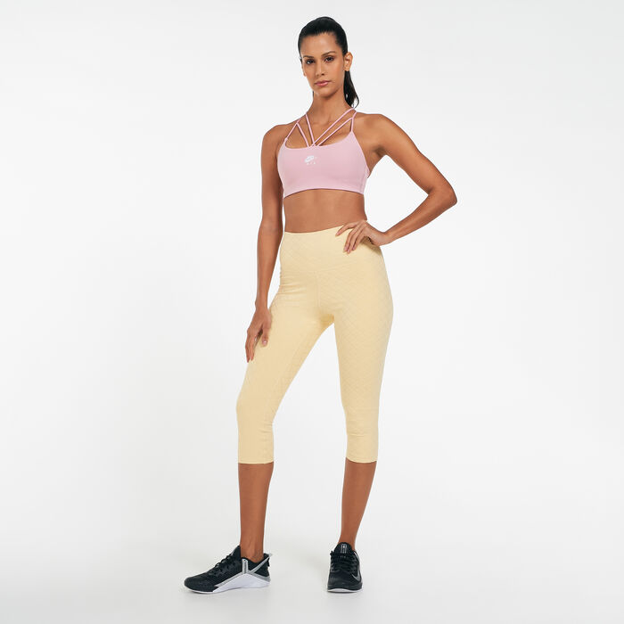 Nike Women's Air Dri-FIT Indy Sports Bra Pink image number 2