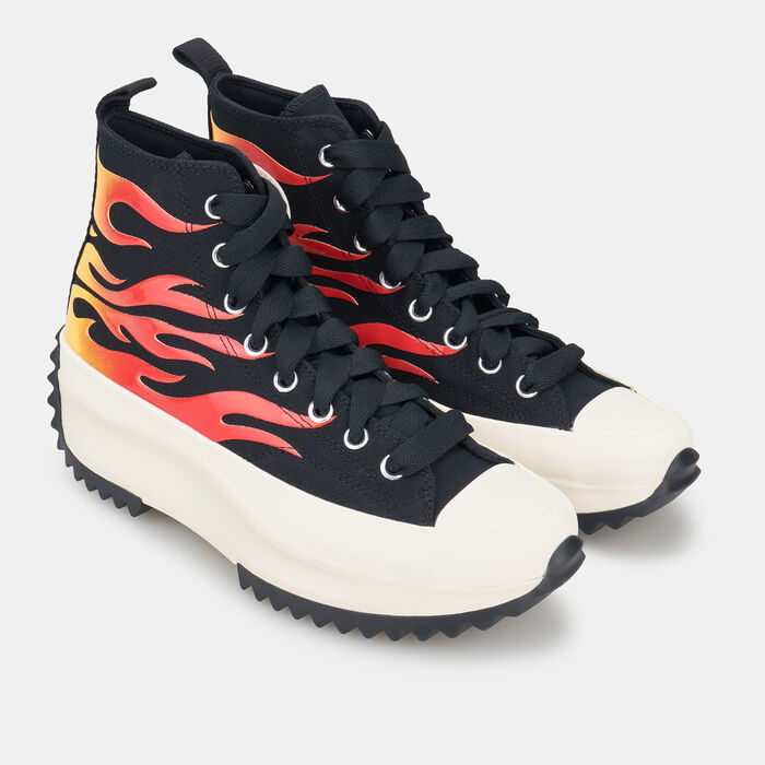 Converse Run Star Hike Platform Unisex Shoes Black image number 1