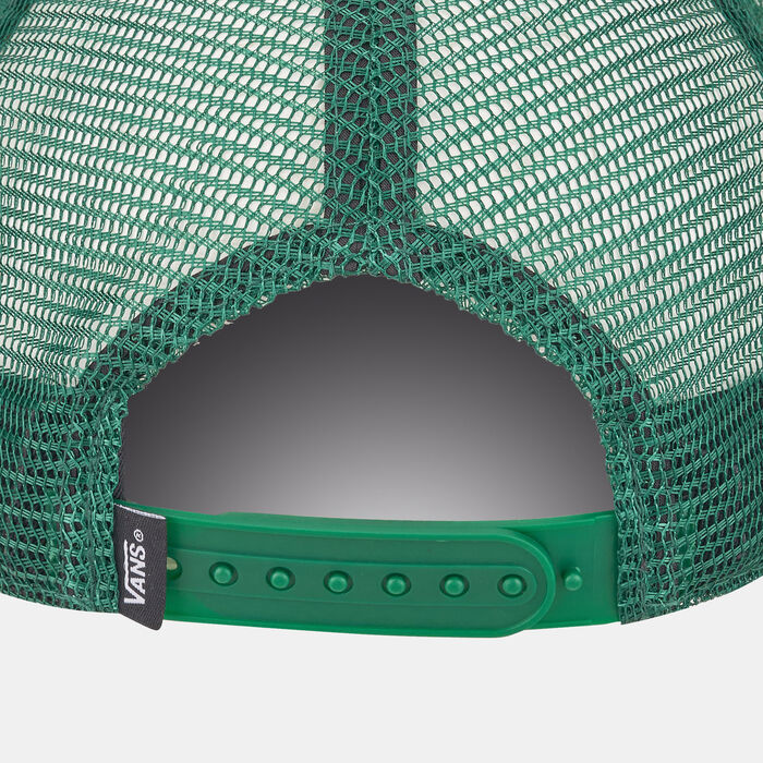 Vans Men's Classic Patch Curved Bill Trucker Cap Green Online in