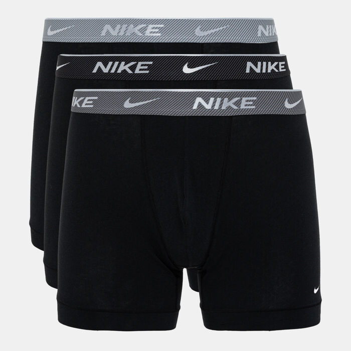 Nike Men's Everyday Dri-FIT Boxer Briefs (3 Pack) Black image number 0