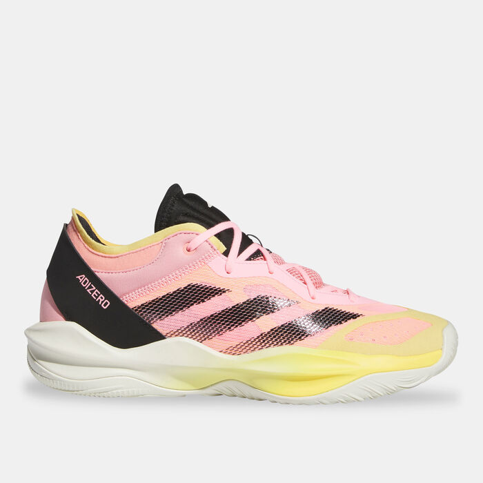 adidas Men's Adizero Select 2.0 Basketball Shoes Pink image number 0