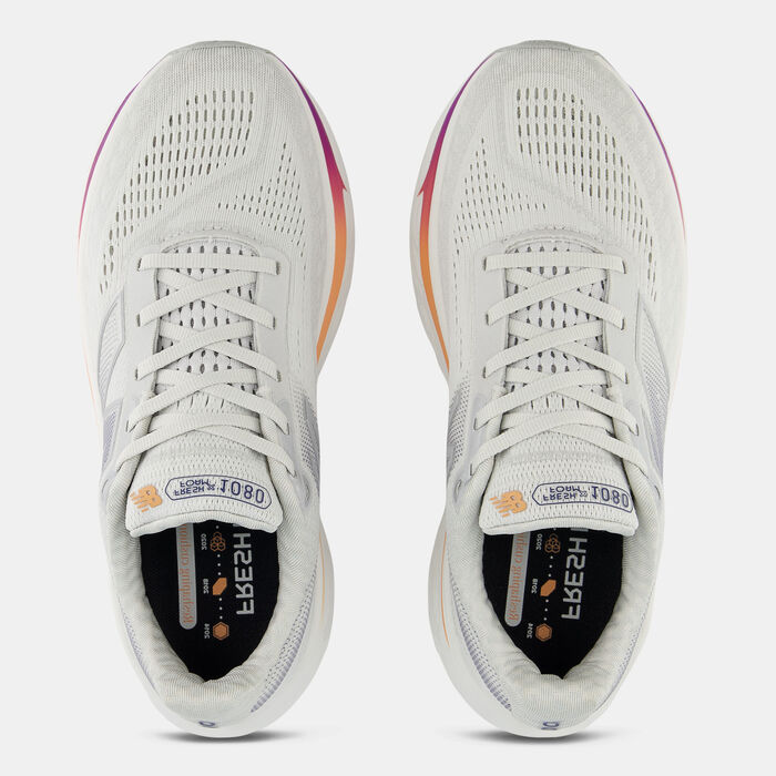 New Balance Women's Fresh Foam X 1080v14 Running Shoes Grey image number 4