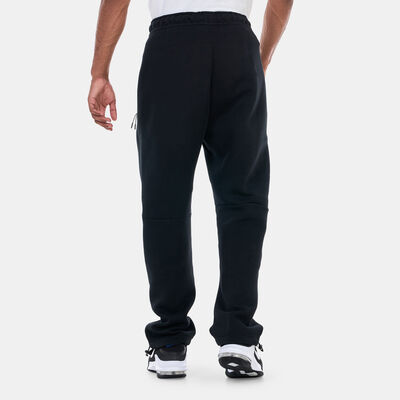 Nike Men's Sportswear Tech Fleece Open-Hem Tracksuit Bottoms Black