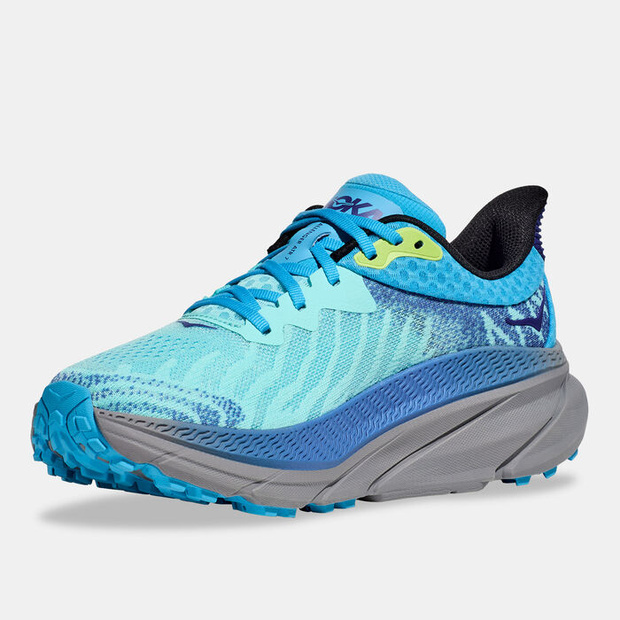 HOKA Men's Challenger 7 Versatile Running Shoe Blue image number 2