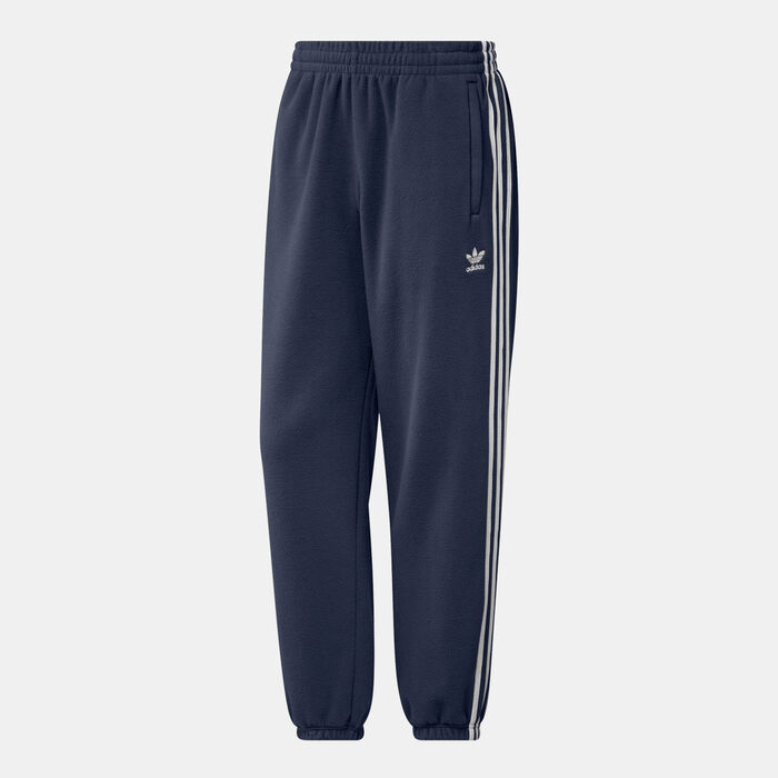 adidas Originals Men's Adicolor 3-Stripes Fleece Track Pants Blue image number 0