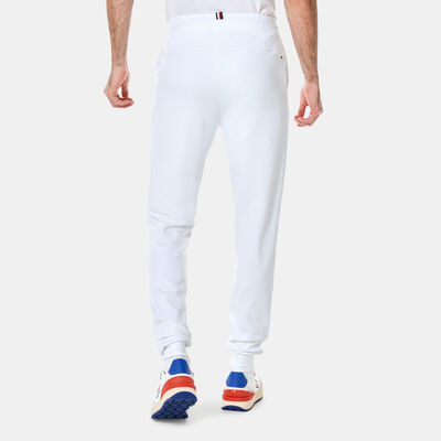 Tommy Hilfiger Men's Colourblocked Logo Sweatpants White