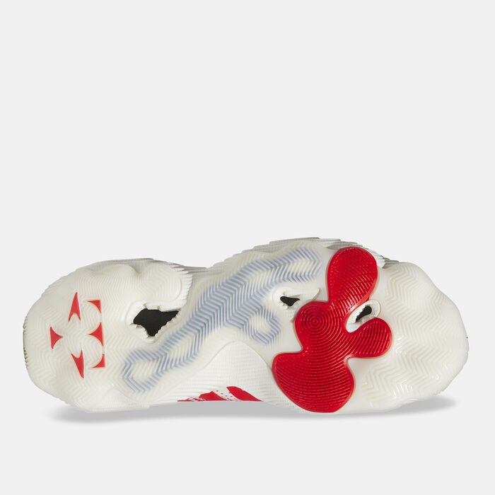 adidas Men's Trae Young 3 Basketball Shoes White image number 3