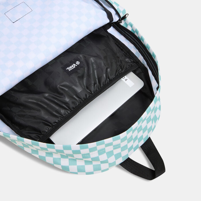 Vans Old Skool Check Backpack Grey image number 4