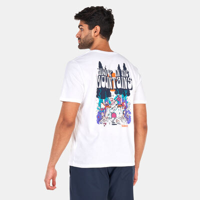 Timberland Men's High Up In The Mountain T-Shirt White