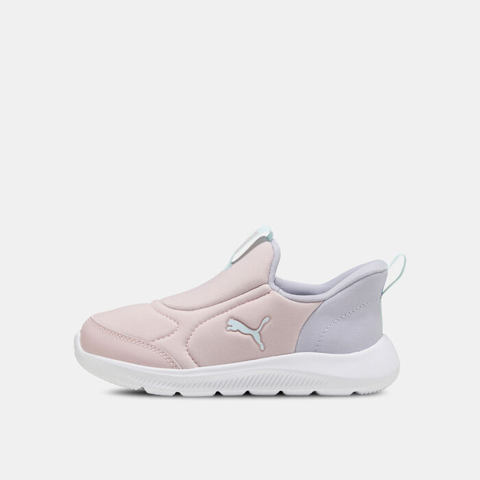 PUMA Kids' Fun Racer 2 Sliptech Shoes Green image number 0