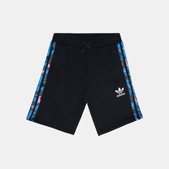 adidas Originals Kids' Camo Shorts Black image number 0
