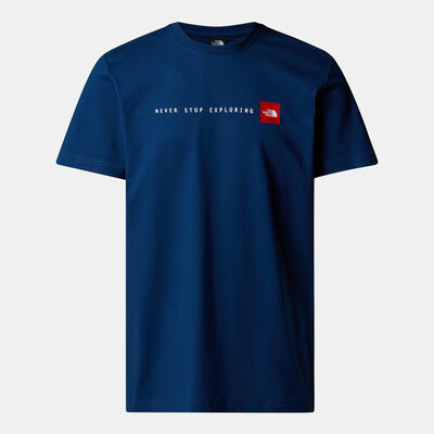 The North Face Men's Never Stop Exploring T-Shirt Blue