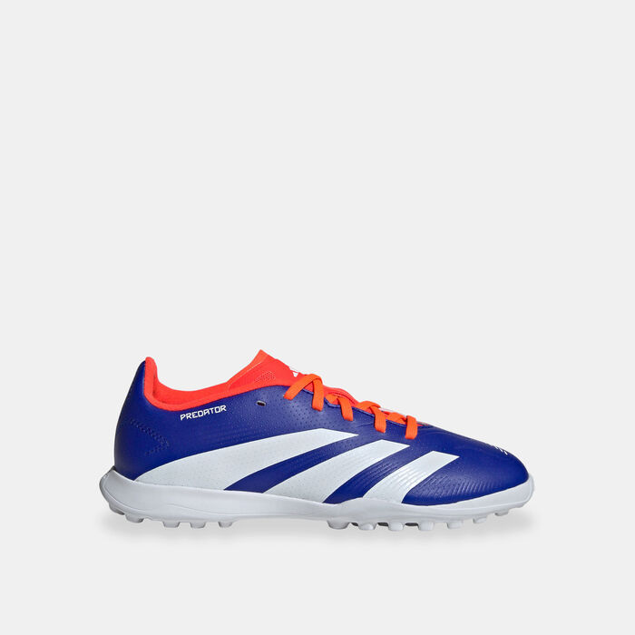 adidas Kids' Predator League Turf Ground Football Shoes Blue image number 0