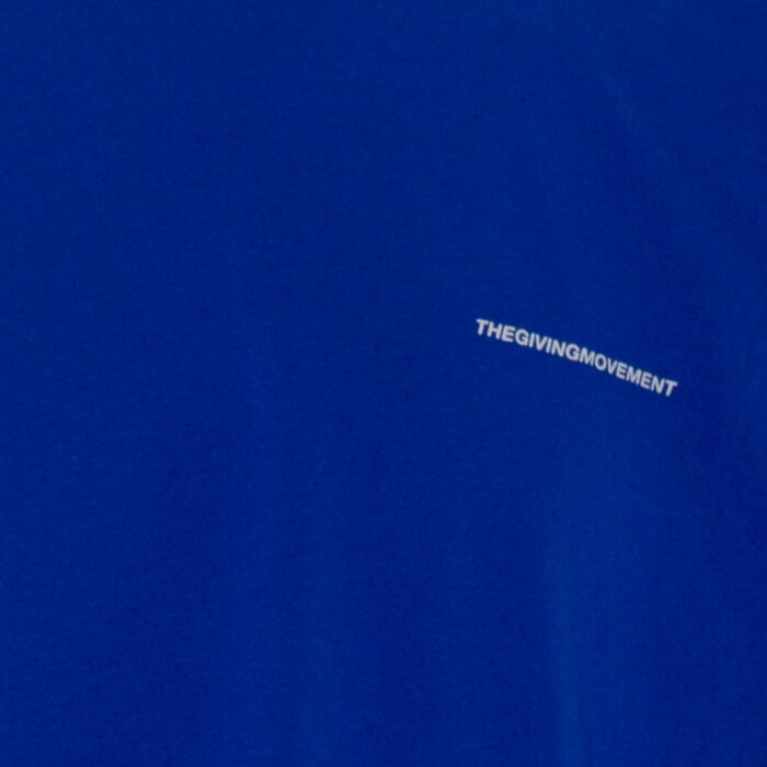 The Giving Movement Men's Exaggerated Sleeve T-Shirt Blue image number 2