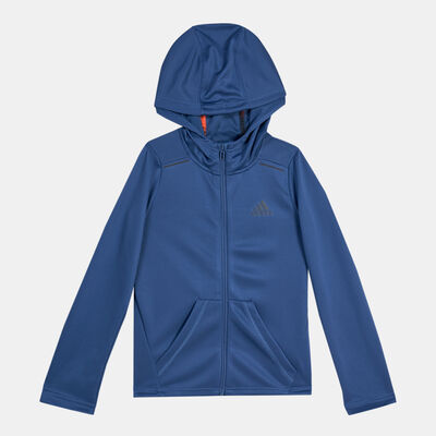 adidas Kids' AEROREADY HIIT Hoodie Blue