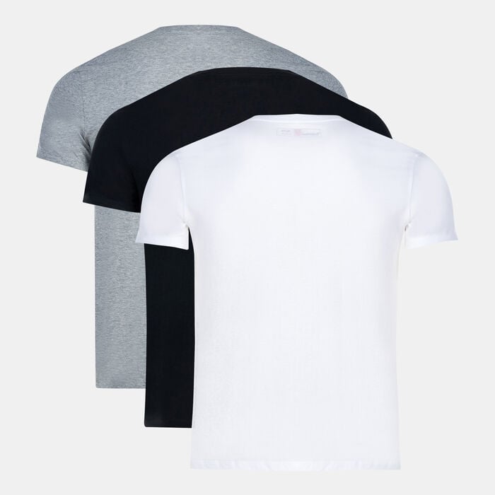 Buy Timberland Men's Basic Crew T-Shirt (3 Pack) Multi in Dubai, UAE -SSS