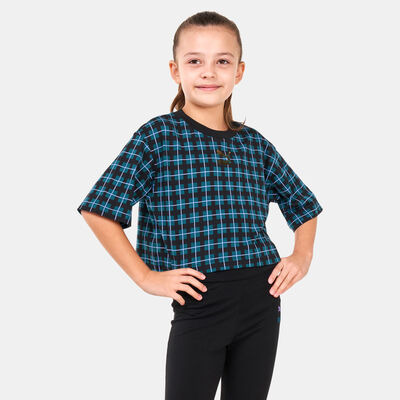 PUMA Kids' Classics 90's Prep Allover Print T-Shirt Multi