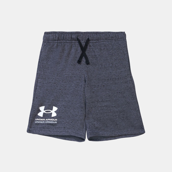 Under Armour Kids' Rival Terry Shorts (Older Kids) Grey image number 0