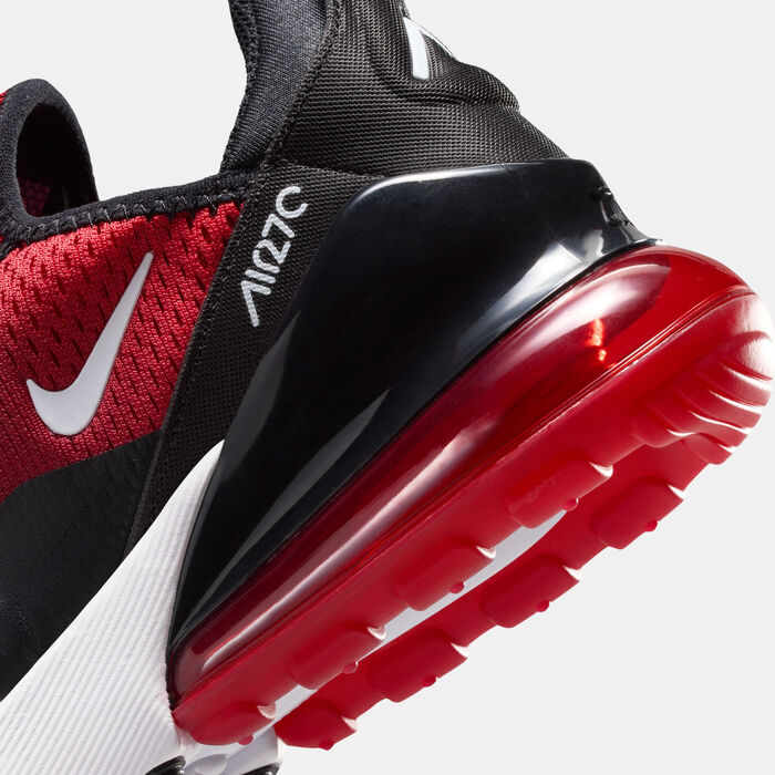 Nike Kids' Air Max 270 Shoes Red image number 5