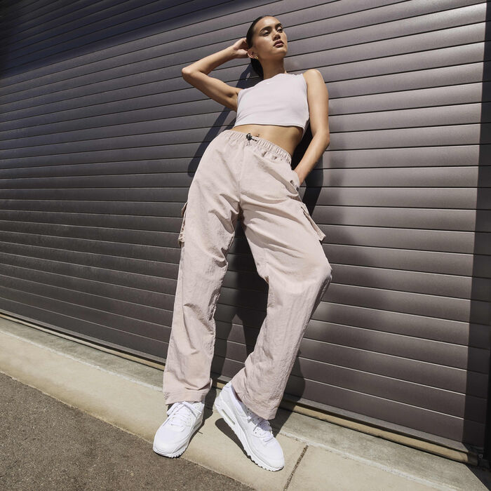 Nike Women's Air Max 90 Shoes White image number 1