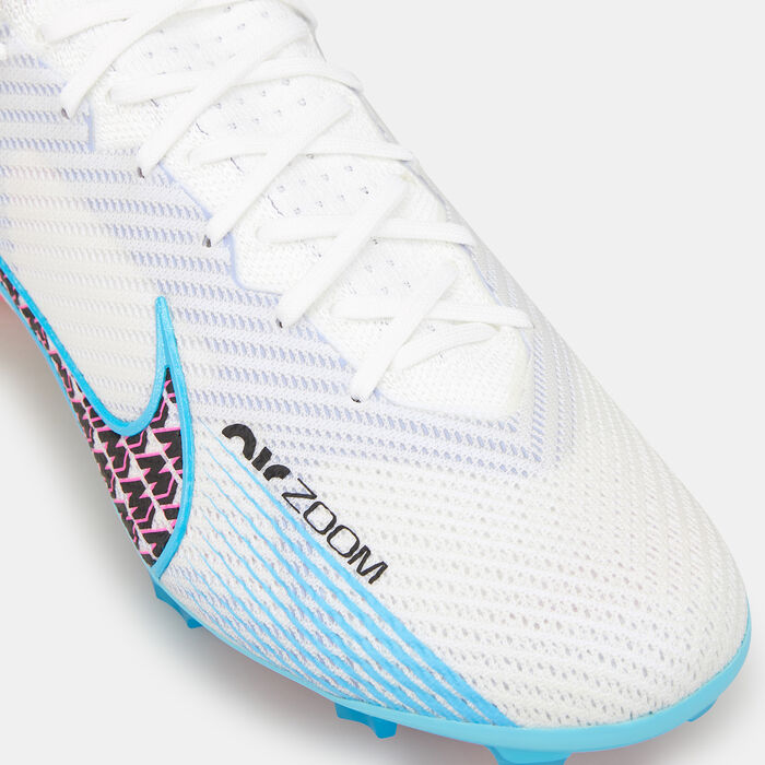 Nike Men's Zoom Mercurial Superfly 9 Elite Firm-Ground Football Shoe White image number 5