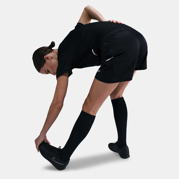 Nike Women's Academy Dri-FIT Soccer Shorts Black image number 4