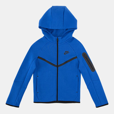 Nike Kids' Sportswear Tech Fleece Full-Zip Hoodie Blue