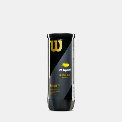 Wilson US Open Extra Duty Tennis 3-Ball Can (24 Pack) Yellow
