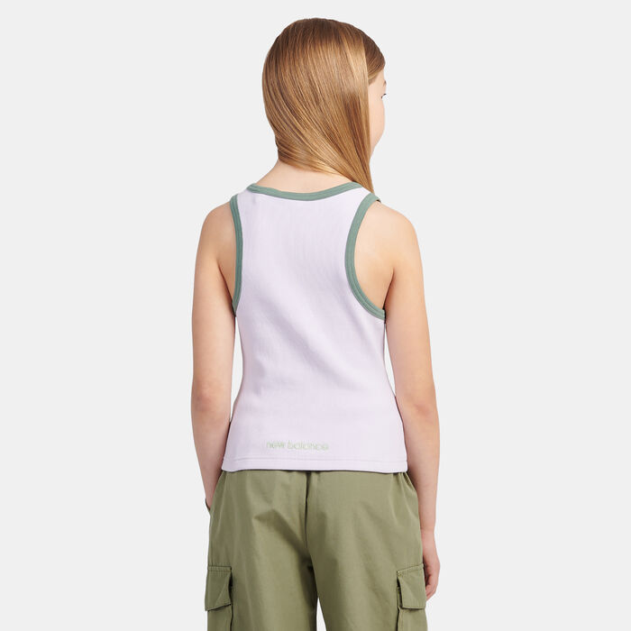 New Balance Kids' Premium Rib Tank Top Purple image number 1