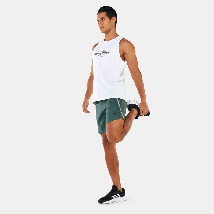 adidas Men's Own The Run Tank Top White image number 2