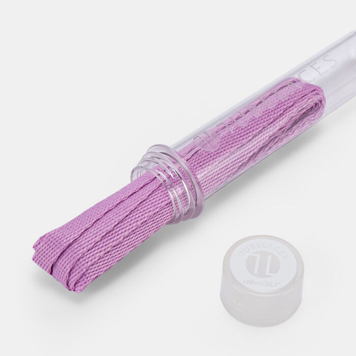 TUBELACES Flat Shoelaces Purple image number 1